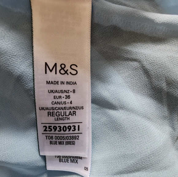 Marks and Spencer sienna miller ombre slip dress size 8 - Picture 10 of 11